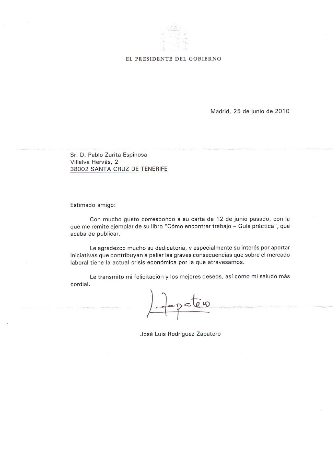 Carta De Despido Modelo Espana - n Carta De